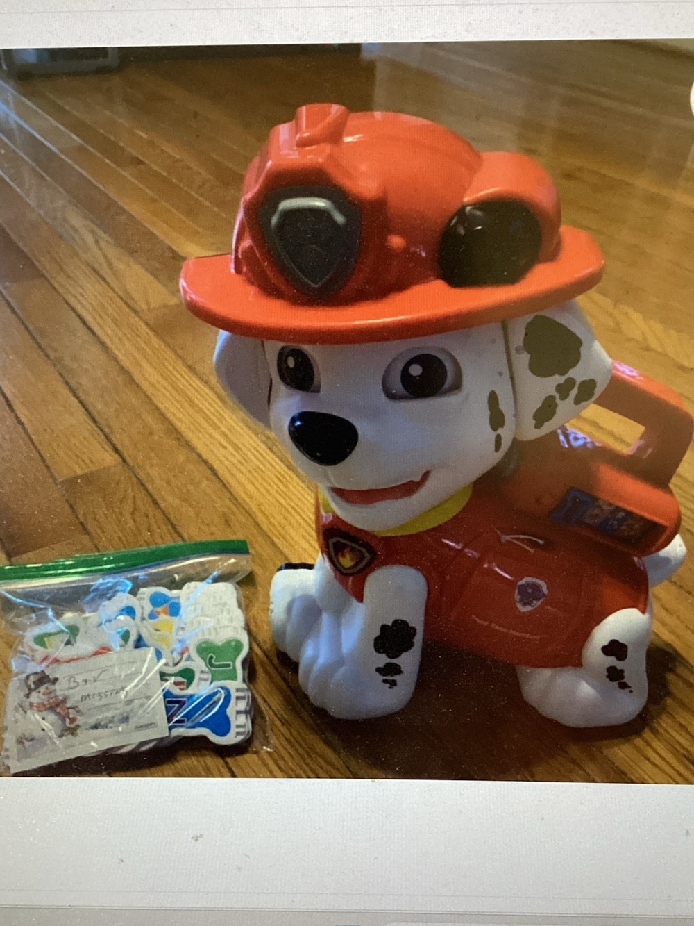 V-Tech Paw Patrol Marshall Fire Pup Figure in Red and White